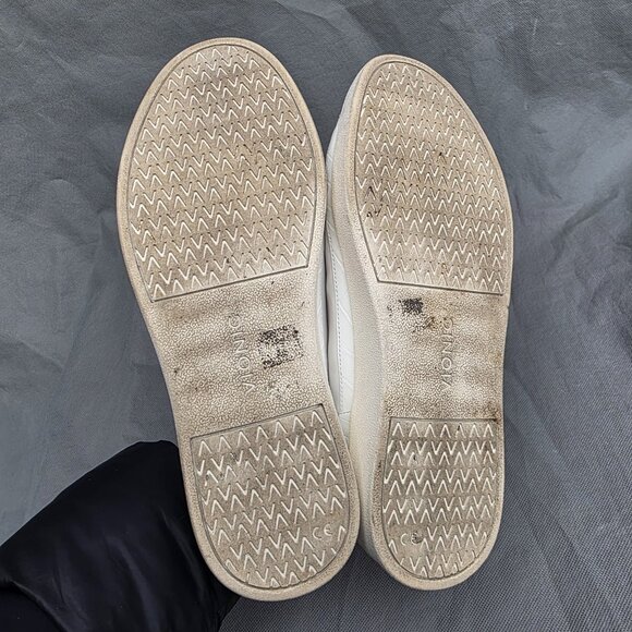 Vionic Size 9.5 Winniy White Lace Up Low Top Sneakers Shoes Leather - Picture 3 of 7
